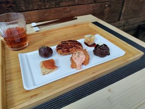 Warm starter. Katsu version at Men Impossible in Amsterdam