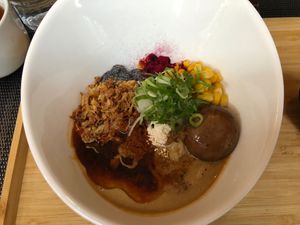 Red & White Sauce Ramen at Men Impossible in Amsterdam