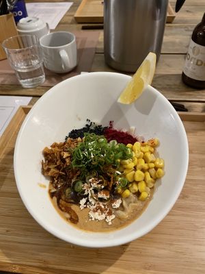 Beautiful, rich and satisfying ramen   at Men Impossible in Amsterdam