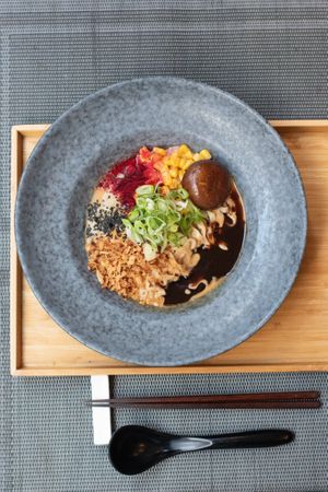 AMAZE MEN (one of ramen choice in the course menu) at Men Impossible in Amsterdam