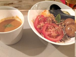 Spicy tomato Ramen at Men Impossible in Amsterdam