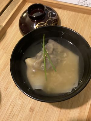 wonton soup   at Men Impossible in Amsterdam