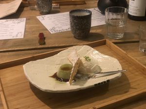 Dessert  at Men Impossible in Amsterdam