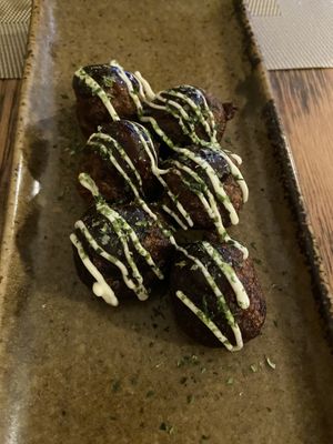 Takoyaki: decent but doesn’t really have a bite at Men Impossible in Amsterdam