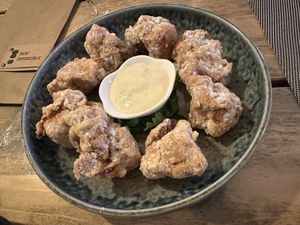 Tofu kakarage  at Men Impossible in Amsterdam