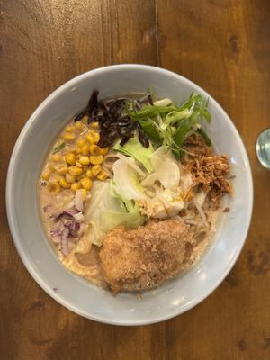 Miso ramen!  at Men Impossible in Amsterdam