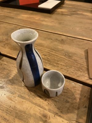 Shonai Bijin: stronger but also good. Has a fruity aftertaste. at Men Impossible in Amsterdam