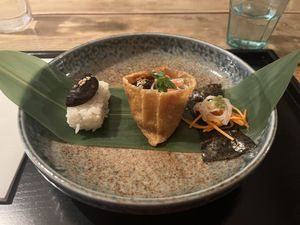 First course   at Men Impossible in Amsterdam