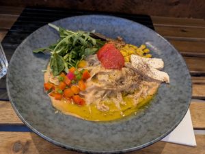 Truffle ramen at Men Impossible in Amsterdam