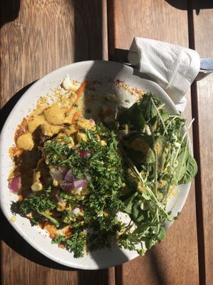 Best avo on toast I’ve ever had!!! at The Front Room Cafe in Hervey Bay