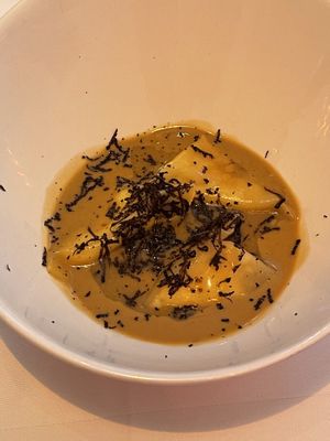 Berlingot a la truffe at Gauthier Soho in London