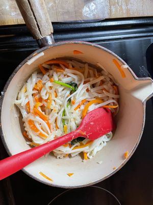 Coconut broth was absent  at Gauthier Soho in London