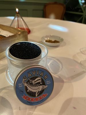 The caviar…incredible !  at Gauthier Soho in London