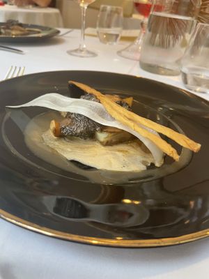 Mushroom tofu main  at Gauthier Soho in London