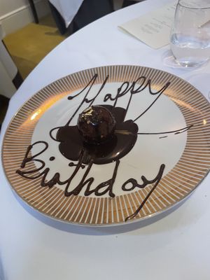 Dessert   at Gauthier Soho in London