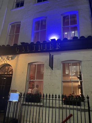 entrance  at Gauthier Soho in London