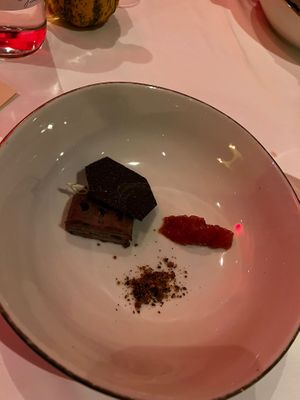 Vegan fromage  at Gauthier Soho in London