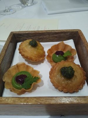 Pastries at Gauthier Soho in London