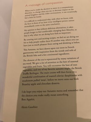   at Gauthier Soho in London