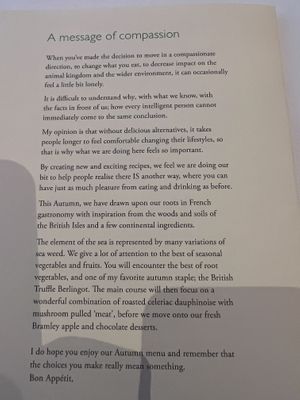   at Gauthier Soho in London