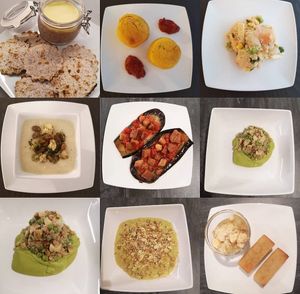 Gauthier Meal Kit back in covid lockdown - Feb 2021 at Gauthier Soho in London