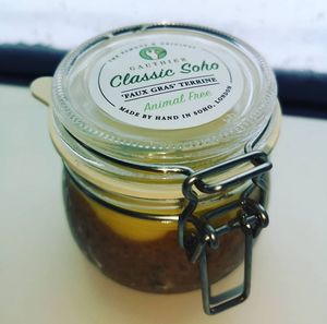 Part of the 'lockdown' home meal kit at Gauthier Soho in London