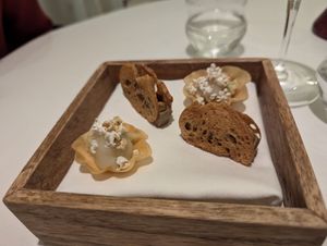 Starters at Gauthier Soho in London