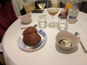 First dish at Gauthier Soho in London