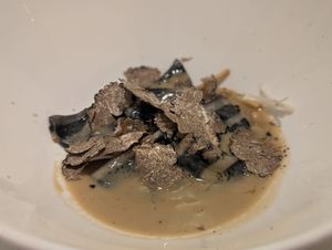 Second dish at Gauthier Soho in London