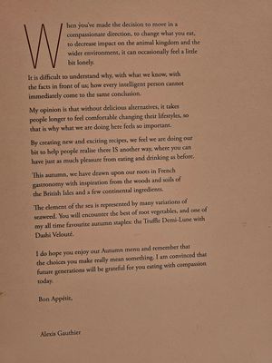  at Gauthier Soho in London