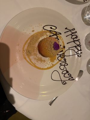 Dessert for a special occasion!  at Gauthier Soho in London