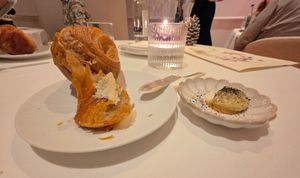 My favorite - the "brioche". at Gauthier Soho in London