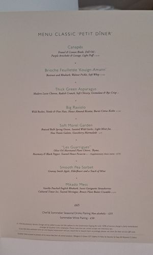Spring 2026 - 'Petit Diner' at Gauthier Soho in London