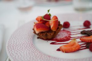 Dessert  at Gauthier Soho in London