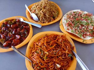 One of my meal in Rathore. I usually don't take pics of food. at Rathore Restaurant in Udaipur