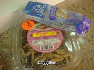 soba noodles and rice dream bar at The Health Nuts Deli - East Side Midtown in New York City