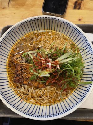 Vegan Tofu  Spicy Negi  at Crafty Ramen in Guelph