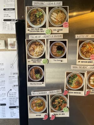 Menu  at Crafty Ramen in Guelph
