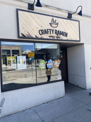 Outside   at Crafty Ramen in Guelph