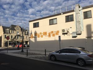 View from Wilson Street at Crafty Ramen in Guelph