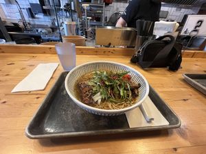 Spicy negi 🌶️🌶pep  at Crafty Ramen in Guelph