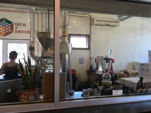 Coffee roasting in house! at Cocoa Cinnamon - Lakewood in Durham