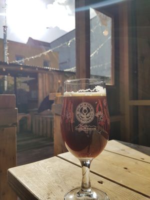 Huts to enjoy sun without fearing surprising rain! at Black Isle Bar and Rooms in Inverness