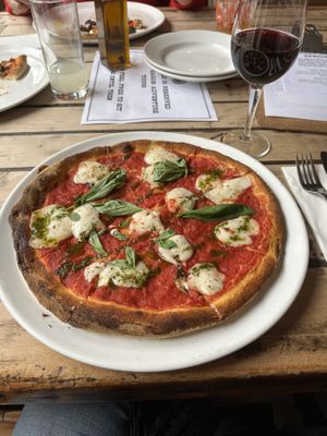 Vegan Margherita  at Black Isle Bar and Rooms in Inverness