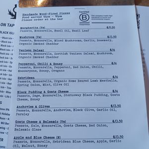  at Black Isle Bar and Rooms in Inverness