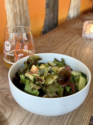 Mixed salad   at Black Isle Bar and Rooms in Inverness