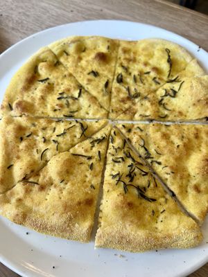Garlic pizza bread   at Black Isle Bar and Rooms in Inverness