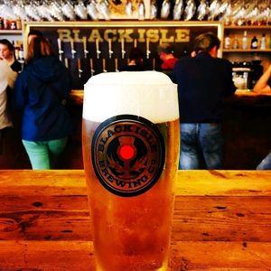 organic beer at Black Isle Bar and Rooms in Inverness
