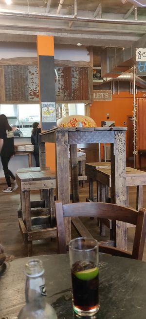 Pizza bar at Black Isle Bar and Rooms in Inverness