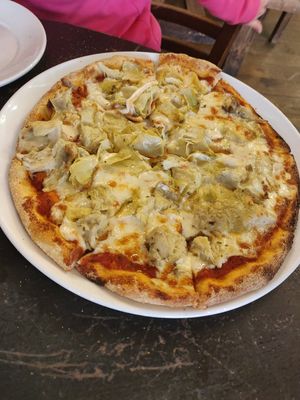 Veggie artichoke at Black Isle Bar and Rooms in Inverness